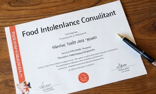 Élelmiszer-intolerancia tanácsadó oklevél